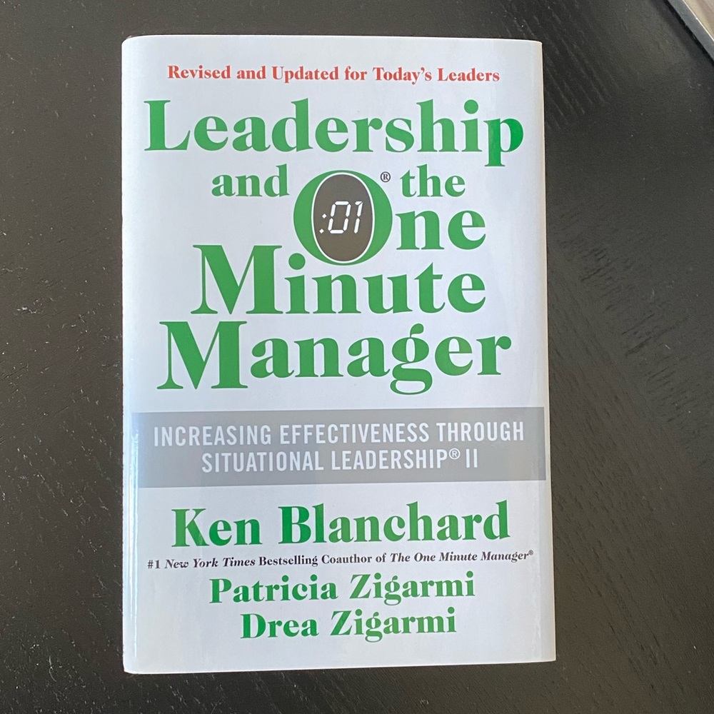 Book: Leadership and The One Minute Manager